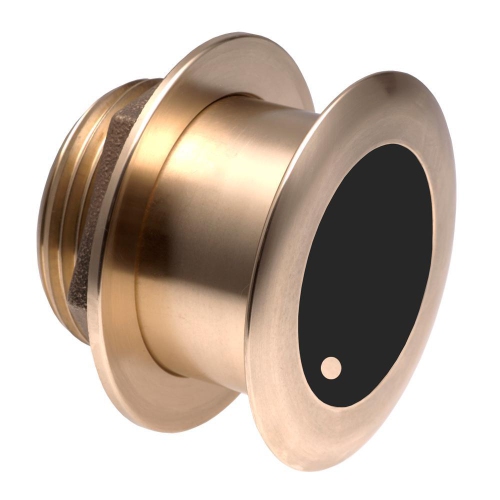 Image 1 of 1.. Garmin Bronze Thru-hull Wide Beam Transducer w-Depth & Temp - 20° tilt, 8-pin - Airmar B175HW