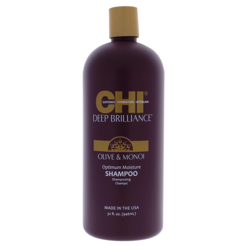 Deep Brilliance Olive & Monoi Optimum Moisture Shampoo - 946ml-32oz