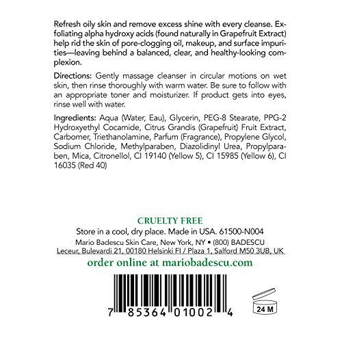 Botanical Facial Gel - For Combination- Oily Skin Types - 472ml-16oz