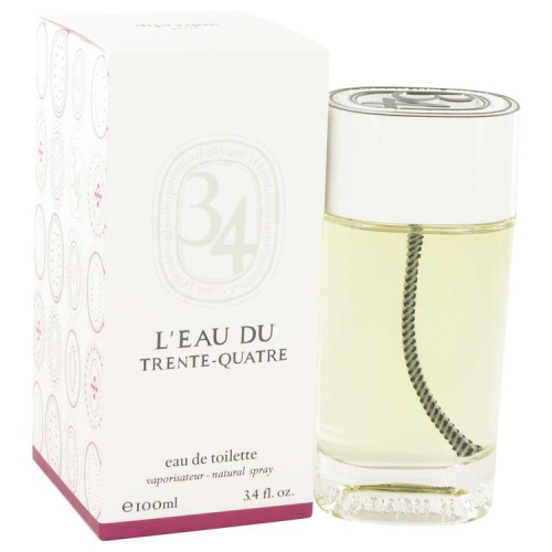 L'eau Du Trente-Quatre par Diptyque Eau De Toilette Spray 3.4 oz (Femme)