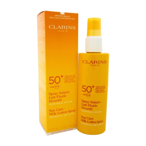 CLARINS  Sun Care Milk-Lotion Spray Very High Protecion Uvb-Uva 50+ 150Ml-5.3OZ