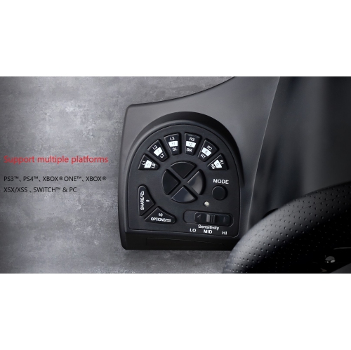 Volant de course 4-en-1 WH-2304&nbsp;V de Flashfire – compatible avec les PC Windows, les PS4 et les Xbox One