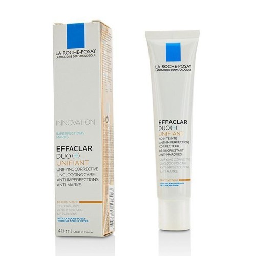 Effaclar Duo Unifiant Unifying Corrective Unclogging Care Anti-Imperfections Anti-Marks - Medium - 40ml-1.35oz