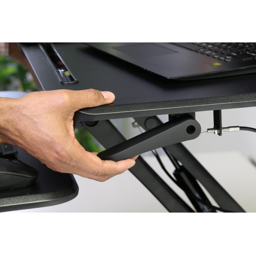 Boost Industries STS-DR25P 25" Sit to Stand Pedestal Desk Riser