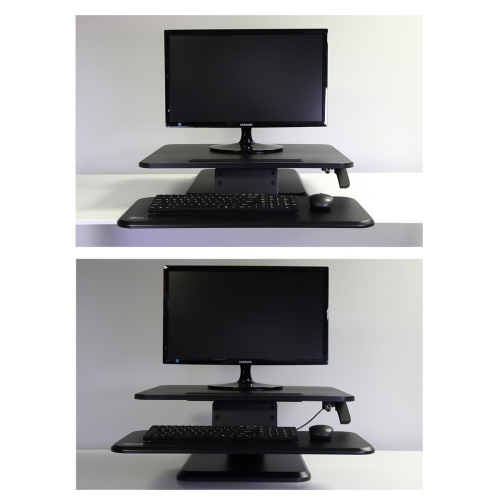 Boost Industries STS-DR25P 25" Sit to Stand Pedestal Desk Riser