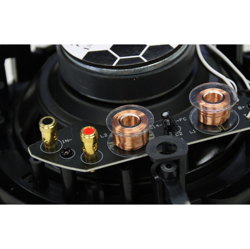 SyncSound SS-ICS-8 2-Way In-Ceiling Speakers 8'' 90 Watts 8 Ohms Sold As A Pair White Frameless