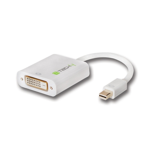 TE  Chly Mini Displayport 1.2 (Thunderbolt) Male to Dvi 24 + 1 Female Adapr 15Cm In Whi