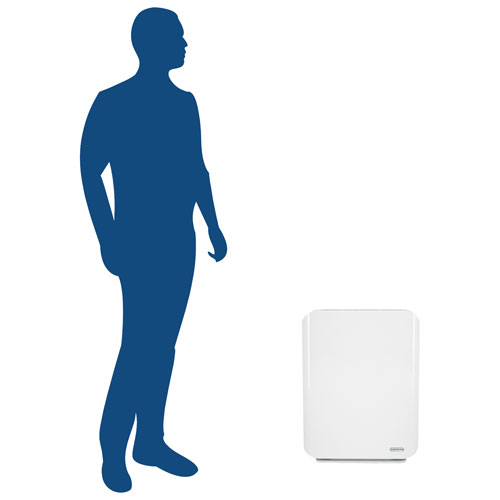 Purificateur d'air de GermGuardian avec filtre HEPA - Blanc