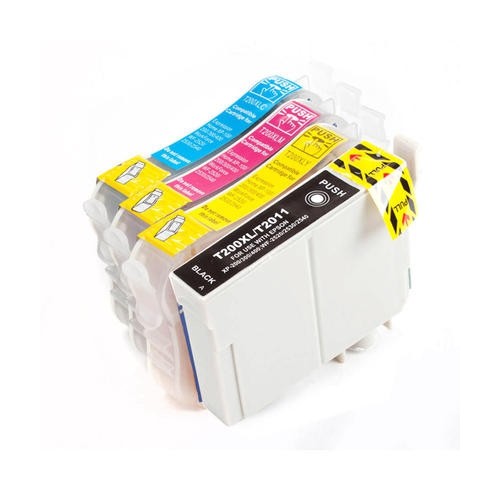 Epson T200 T200XL T2001 T2002 T2003 T2004 Black Cyan Magenta Yellow High Yield Compatible Ink Cartridge Combo FREE SHIPPING