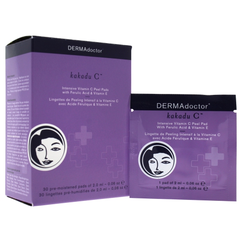 DERMADOCTOR  Kakadu C Intensive Vitamin C Peel Pads - 30Pads