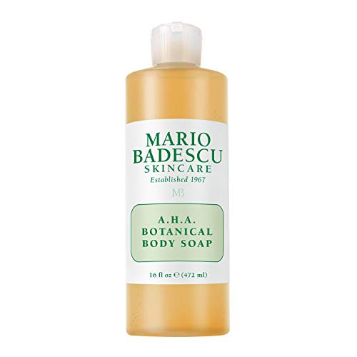 MARIO BADESCU  A.h.a. Botanical Body Soap - for All Skin Types - 472Ml-16OZ Best body wash for sensitive skin