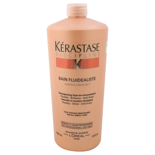 KERASTASE  Discipline Bain Fluidealiste Smooth-In-Motion Shampoo (for All Unruly Hair) - 1000Ml-34OZ