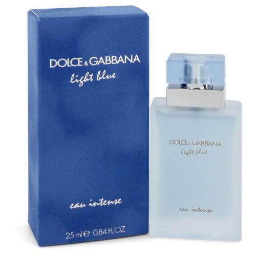 D & G Light Blue Eau Intense By Dolce & Gabbana Eau De Parfum Spray .84 Oz