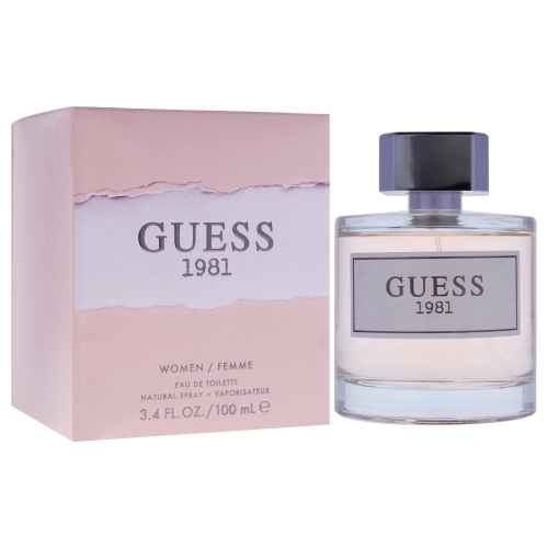 Guess 1981 By Guess Edt Spray 3.4 Oz