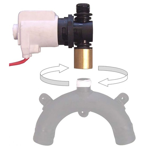JABSCO  Vented Loop Solenoid Valve F-37010 Series Toilet