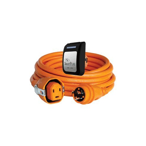 SMARTPLUG  30 Amp Dual Configuration 50' Cordset W-Twist-Type Connection & 30 Amp Non-Metallic Inlet In Black