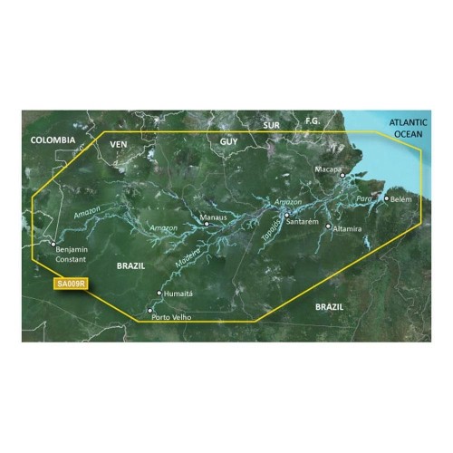 Garmin BlueChart® g2 HD - HXSA009R - Amazon River - microSD™-SD™