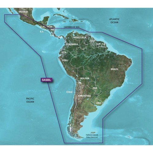 Garmin BlueChart® g2 HD - HXSA600X - South America - microSD™-SD™