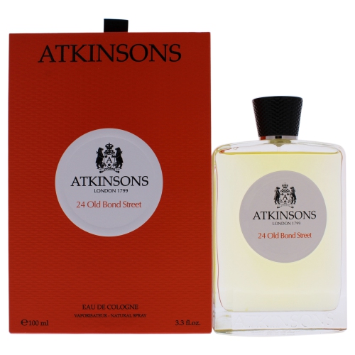 Atkinsons 24 Old Bond Street By Atkinsons Eau De Cologne Spray 3.3 Oz