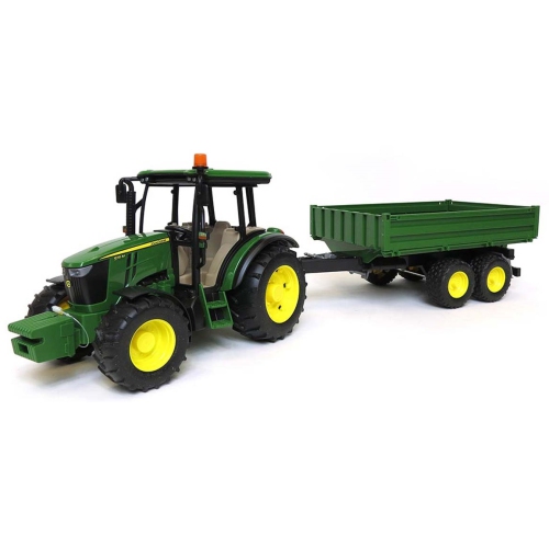 Bruder | Agriculture : John Deere 5115&nbsp;M avec remorque à découper
