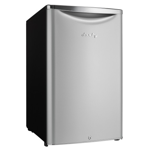 DANBY  4.4 Cu Ft Mini Fridge In Silver Amazing mini refrigerator