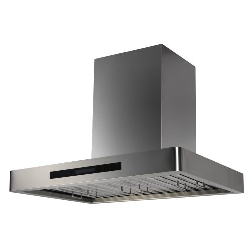 Vesta Paris 30" Wall Mount 900CFM 4-Speed Stainless Steel Silver Range Hood