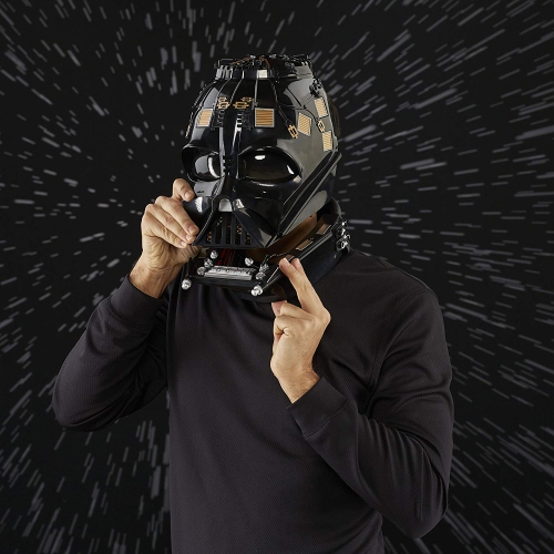 Star Wars The Black Series Life-Size Replica Helmet Accessory - Darth Vader Voice Changer Helmet