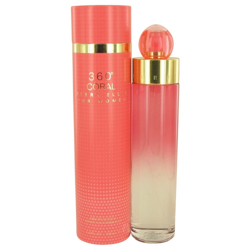 PERRY ELLIS  360 By Eau De Parfum Spray 6.7 OZ (200 Ml) (Women) In Coral
