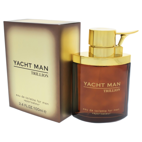 Yacht Man Trillion by Myrurgia Eau De Toilette Spray 3.4 oz (Men)