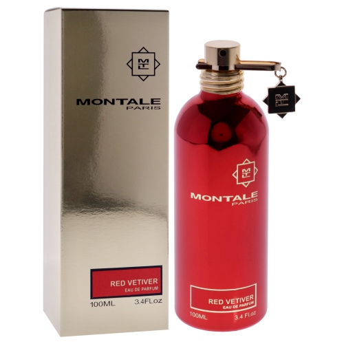 Montale Red Vetiver by Montale Eau De Parfum Spray 3.4 oz (Men)