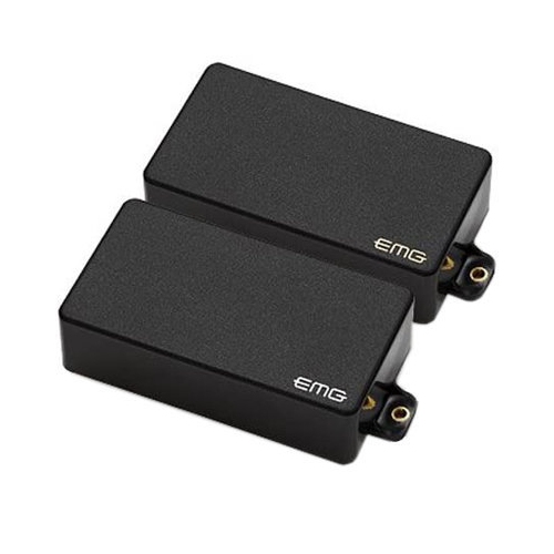 EMG ZW Set Zakk Wylde Active Humbucker Pickup Set- Black - 2022