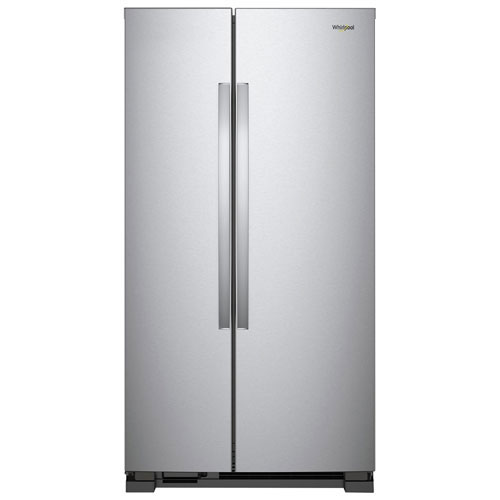Whirlpool 33" Side-By-Side Refrigerator - Stainless Steel - Open Box - Scratch & Dent