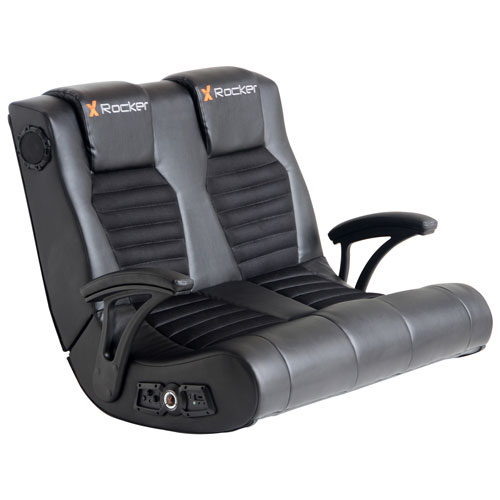 X Rocker Dual Ergonomic Rocker Gaming Chair With Built In Speaker