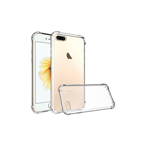 Coque antichoc en TPU souple avec plaque arrière en plastique rigide pour iPhone 7 Plus 5.5 