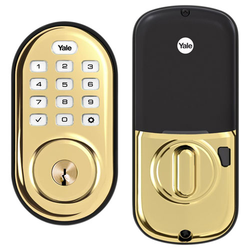 Yale Assure Bluetooth Smart Lock (YRD416) - Brass : Smart Locks & Smart ...