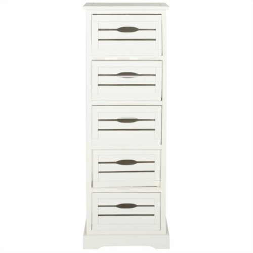 SAFAVIEH  Sarina Pine Cabinet In Cream
