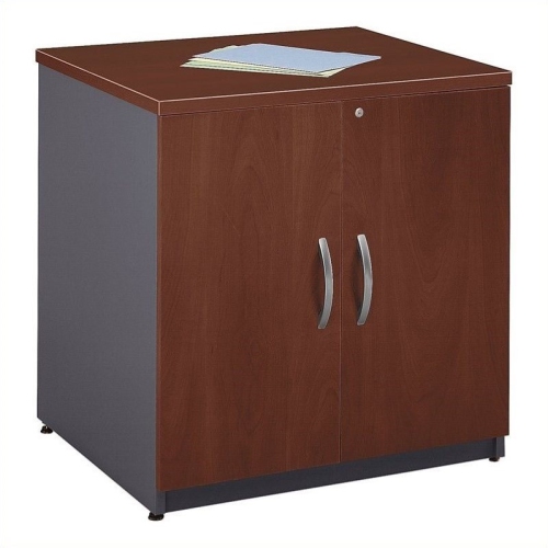 BBF Series C 30W Storage Cabinet In Hansen Cherry - Engineered Wood