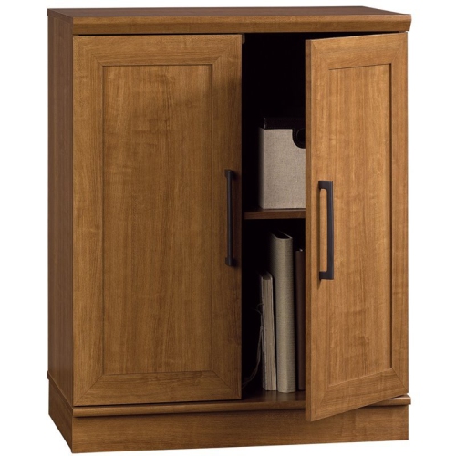 Sauder Homeplus Base Cabinet in Sienna Oak Finish
