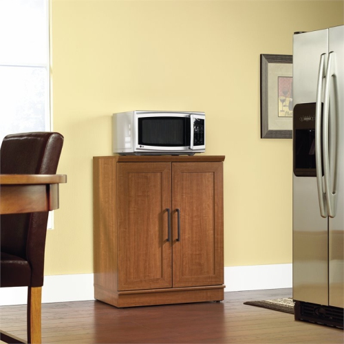 Sauder Homeplus Base Cabinet in Sienna Oak Finish