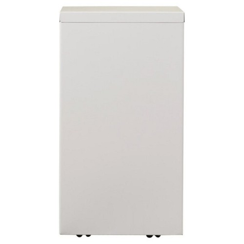 Pemberly Row 3 Drawer Mobile File Cabinet in White