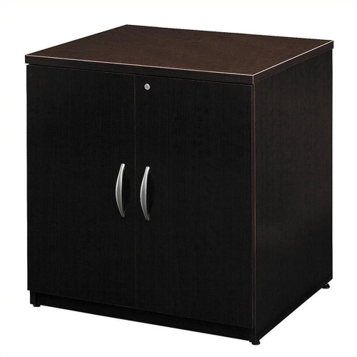 Series C 30W Storage Cabinet in Mocha Cherry - Engineered Wood