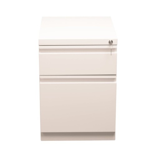 Hirsh Industries 2 Drawer Mobile File Cabinet In White Best Buy Canada