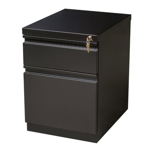 HIRSH INDUSTRIES LLC  2 Drawer Mobile File Cabinet In In Black