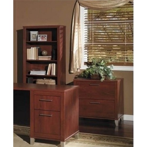 Bowery Hill 2 Drawer Lateral File Cabinet in Hansen Cherry