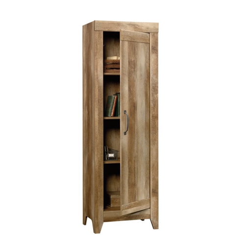 Sauder Adept Storage Cabinet in Craftsman Oak
