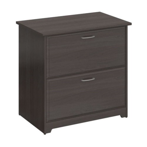 Pemberly Row 2 Drawer File Cabinet in Heather Gray