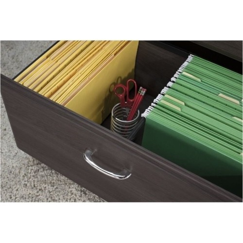 Pemberly Row 2 Drawer File Cabinet in Heather Gray