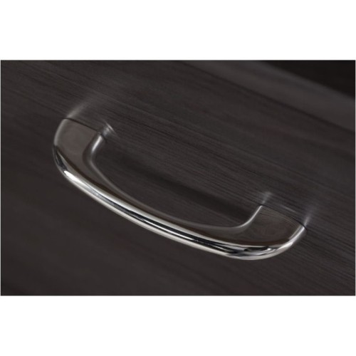 Pemberly Row 2 Drawer File Cabinet in Heather Gray