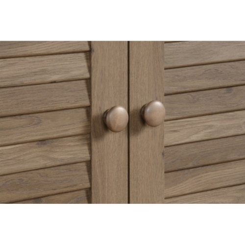 Sauder Harbor View Storage Cabinet in Salt Oak