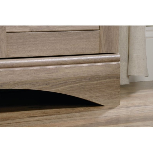 Sauder Harbor View Storage Cabinet in Salt Oak